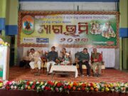 ରକ୍ତତୀର୍ଥ ଇରମ୍ ଓ ଶହୀଦପୀଠ ଲୁଣିଆରୁ ଆସିଲା ମଶାଲ ଶୋଭାଯାତ୍ର: ତ୍ୟାଗ ଓ ତିତିକ୍ଷାର ତୀର୍ଥଭୂମି ଭଦ୍ରକରେ ତ୍ୟାଗଭୂମି ମହୋତ୍ସବ ଉଦଘାଟିତ Guests at Tyagabhumi Mahotsav 2023